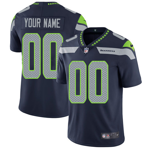 Custom Seattle Seahawks Vapor Untouchable Limited Jersey